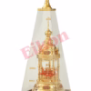 Tabernacle No.7, golden and enameled