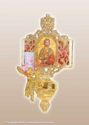 Бра из сурьмы, 1 свеча