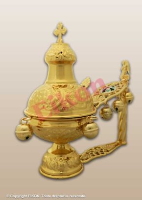 Alternative view of Кадильница ручная, золочение