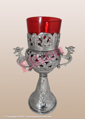 Alternative view of Table candle Holy table, nickel