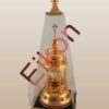 Дарохранительница, № 7, большая, золочение, эмалированная, Софрино — изображение 4