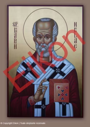 Alternative view of Saint Nicholas the Wonderworker
