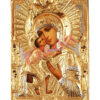 Mother of God with Saints in riza - Sofrino, Russia