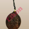 Medallion, leather
