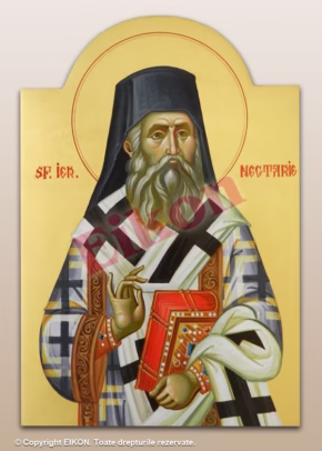 Alternative view of Saint Nectarios of Aegina