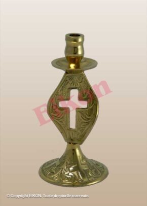 Candlestick. small, bronze