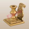 Candlestick, small, 1 candle, bronze