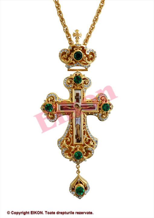 Pectoral cross (massive silver) - Sofrino, Russia - EIKON