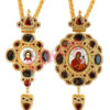 Set engolpion aurit + cruce pectorală aurită