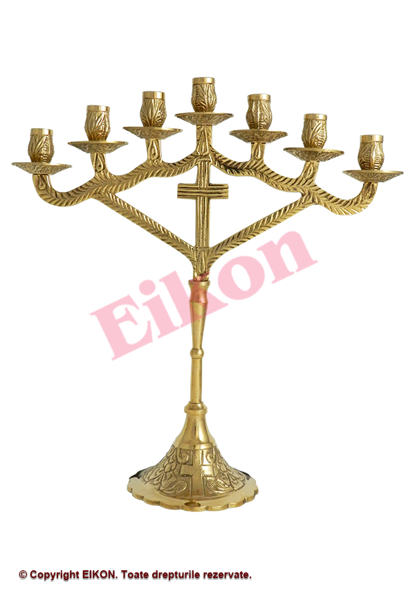 Candlestick, small, 7 candles, Greece