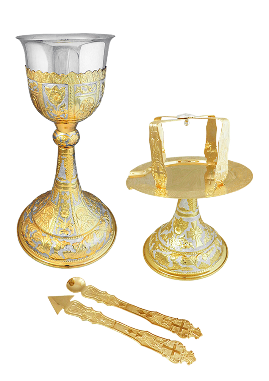 Set Sfinte Vase 1 L - cupa din argint 1 - EIKON Set Sfinte Vase 1 L - cupa din argint
