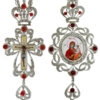 Set engolpion + cruce pectorală din argint