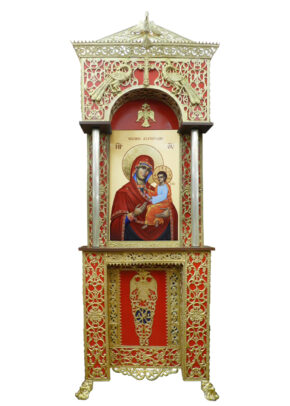 Iconostas din antimoniu + icoana