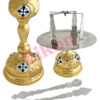 Set Sfinte Vase Cu Medalioane 0,35 L