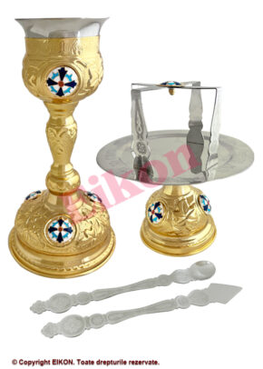 Set Sfinte Vase Cu Medalioane 0,35 L