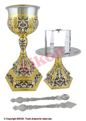 Set Sfinte Vase emailat 1 L
