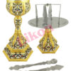 Set Sfinte Vase emailat 0,6 L