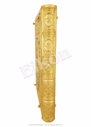 Alternative view of Sfânta Evanghelie aurită și emailată