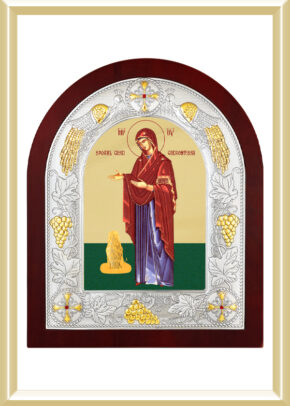 Icoane cu ramă argintată - 305x365 mm