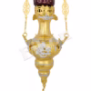 Candelă agățătoare bicoloră