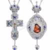 Set Cruce Pectorală + Engolpion din argint