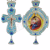 Set engolpion emailat + cruce pectorală emailată