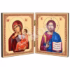 Diptic Maica Domnului Calăuzitoarea și Iisus Hristos - MDF