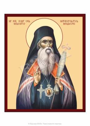 Sf. Ier. Iosif Cel Milostiv – Mitropolitul Moldovei