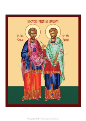 Sf. Mc. Doctori fără de arginți, Cosma și Damian, din Roma