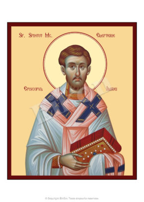 Sf. Sfințit. Mc. Elefterie, Episcopul Iliriei