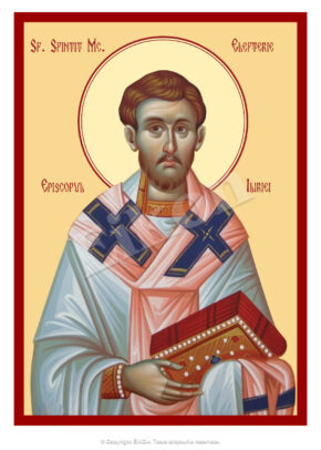 Sf. Sfințit. Mc. Elefterie, Episcopul Iliriei