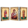 Triptic MDF – Maica Domnului Călăuzitoarea și Sf. Arhangheli
