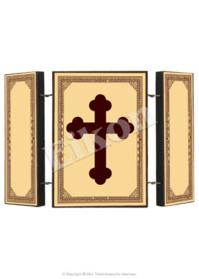 Alternative view of Triptic MDF - Sf. Nicolae și Sf. Arhangheli