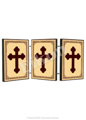Alternative view of Triptic MDF - Maica Domnului, Iisus Hristos și Ioan Botezătorul