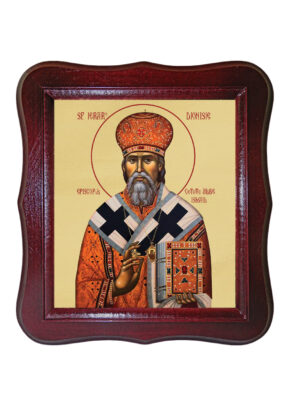 Icoana Rama Lemn Sfantul Ierarh Dionisie