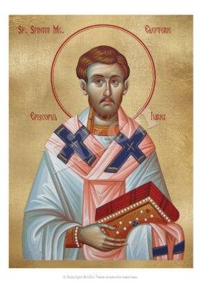 Sf. Sfințit. Mc. Elefterie, Episcopul Iliriei