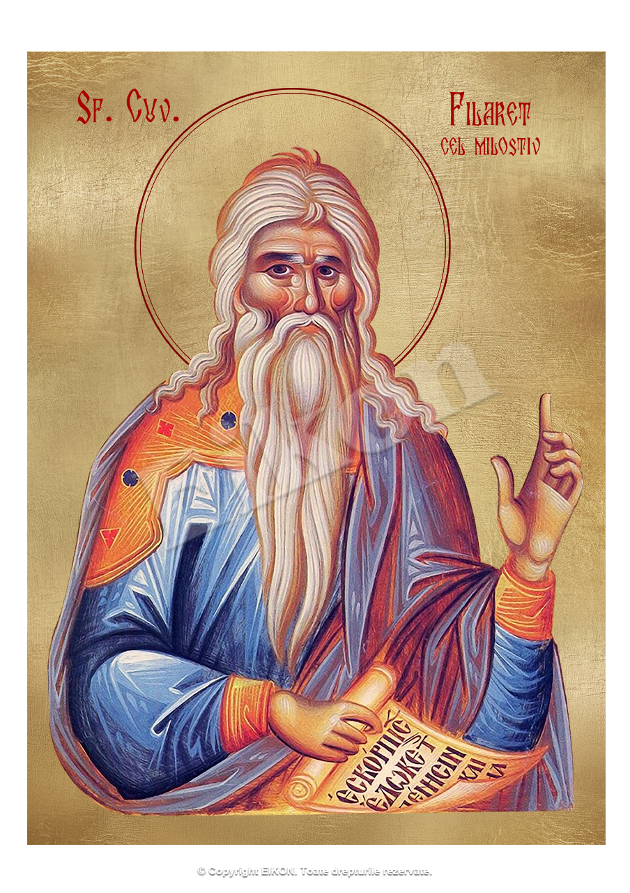 Sfântul Cuvios Filaret cel Milostiv