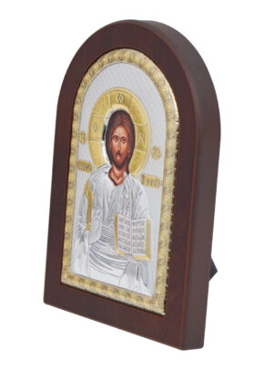 Icoană argintată – Iisus Hristos