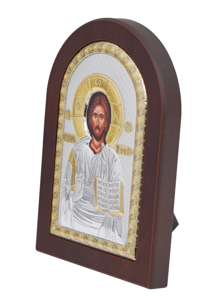 Icoană argintată Iisus Hristos 2 - EIKON Icoană argintată – Iisus Hristos