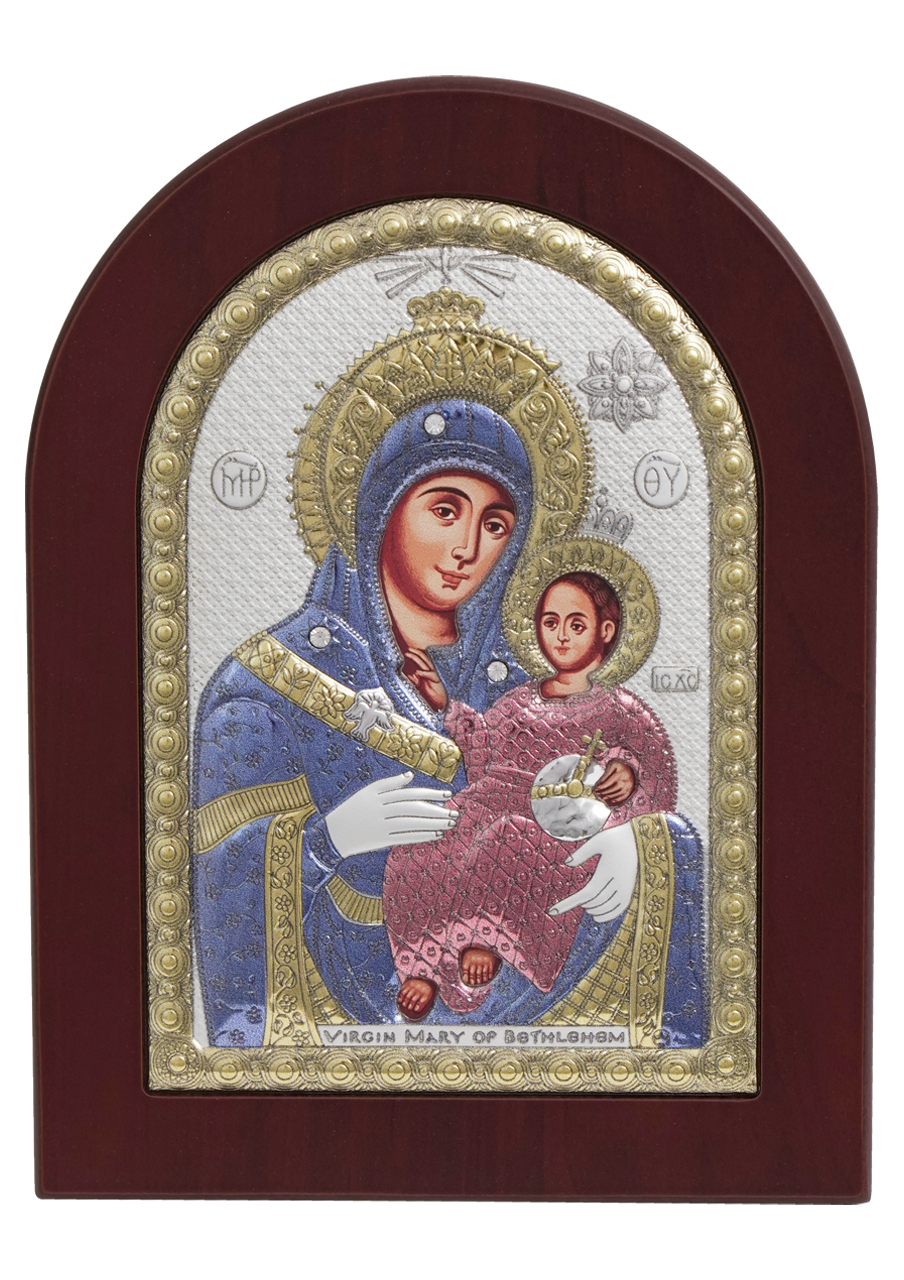 Icoană argintată Maica Domnului 1 - EIKON Icoana argintata Maica Domnului