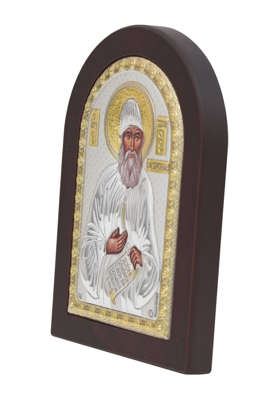 Icoană argintată Sfântul Paisie Aghioritul 2 - EIKON Icoană argintată Sfântul Paisie Aghioritul