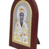 Icoană argintată Sfântul Ierarh Vasile de Ostrog