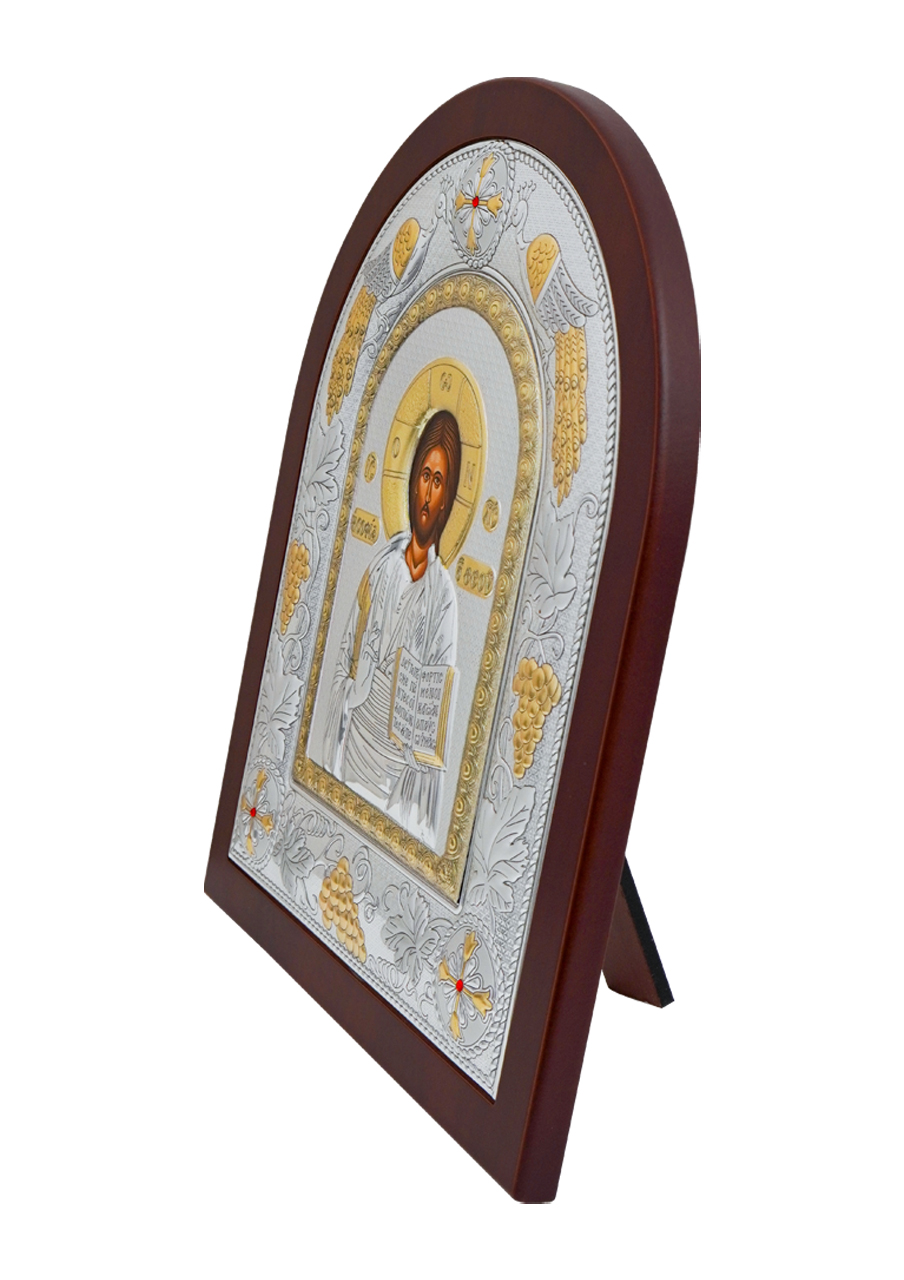 Icoană argintată Iisus Hristos 2 - EIKON Icoană argintată – Iisus Hristos