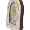 Icoană argintată Maica Domnului